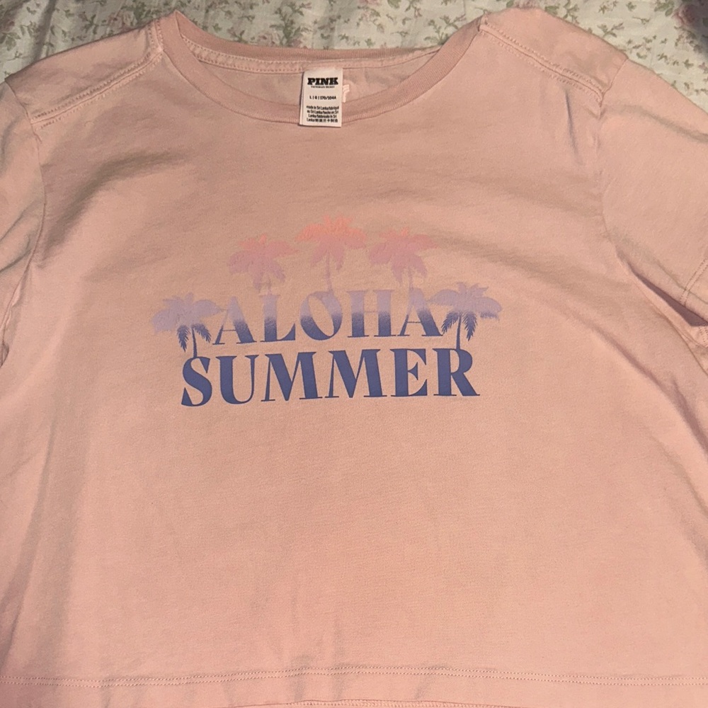 PINK Victoria's Secret Light Pink Tee
